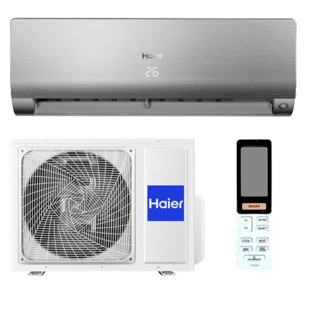 Klimatyzator ścienny Haier Flexis Plus Silver Shine AS35S2SF1FA-S / 1U35S2SM1FA 3,5KW